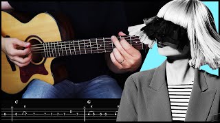 Unstoppable (Sia) | Guitar Tutorial | Tabs | Easy Chords | Lyrics