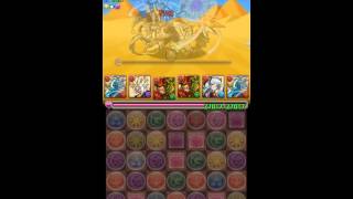 【パズドラ】第2回一度きりチャレンジダンジョンレベル７　シヴァ