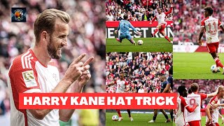 Harry Kane First Ever HAT TRICK in The BUNDESLIGA + All Goals & Highlights vs VFL Bochum