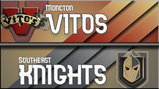 Moncton Vitos vs South East Knights - NBJHL