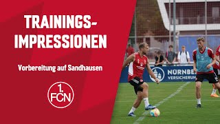 Intensiver Start in die Woche | Trainingsimpressionen | 1. FC Nürnberg