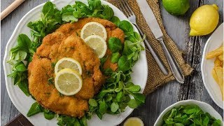 Sznycel wiedeński, czyli Wiener Schnitzel - jak go zrobić? Rady Agaty Wojdy | James Dene