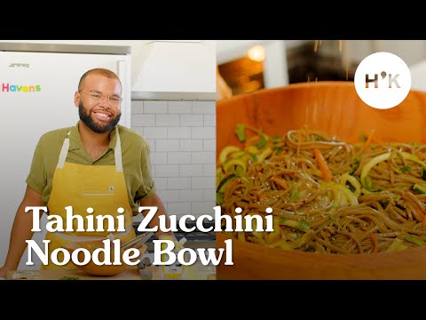 Tahini Zucchini Noodles Recipe