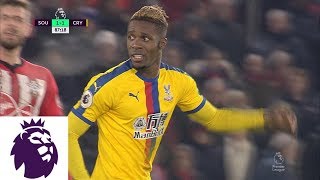 Crystal Palace's Zaha loses cool, given two quick yellow cards | Premier League | NBC Sports