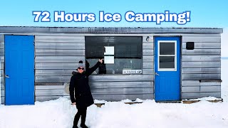 Non Stop Walleye and Perch Ice Fishing (Catch and Cook) Part 1 2024 (Lake Nipissing)