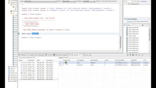 DROP TABLE SQL DEMO