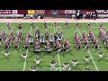 bhs 10 18 24 la coliseum halftime stands phineas banning high school marching pilots