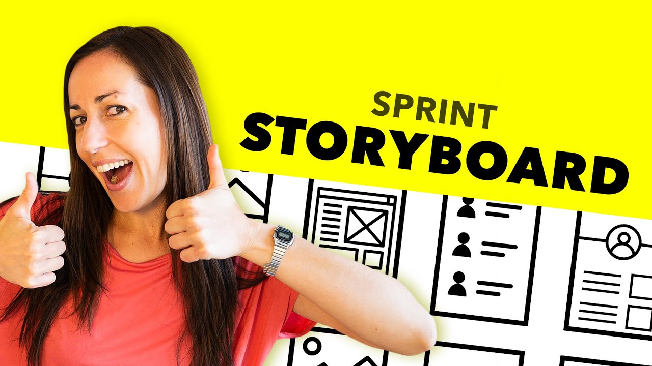 Design Sprint Tutorial How To Draw The Storyboard Youtube