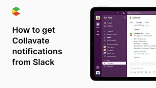 SlackでCollavate通知メッセージを受信する設定をする方法