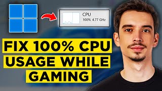 How To Fix 100% CPU Usage While Gaming In Windows 11/10 (2026) - Full Guide