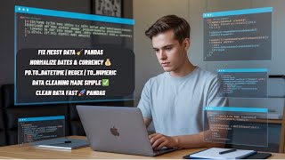 🧹 Cleaning & Normalising Data in Pandas | Fix Dates & Currency Formats in Python