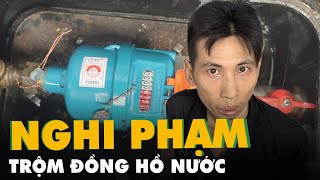 Truy xét nhanh nghi phạm trộm đồng hồ nước nhà dân