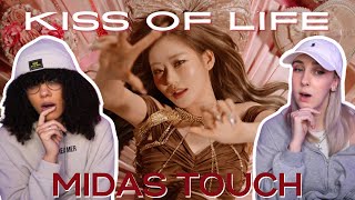 COUPLE REACTS TO KISS OF LIFE (키스오브라이프) 'Midas Touch' Official Music Video