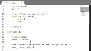 Python [threading] 04 Thread is_alive() and Name