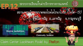 EP.12 การเรียกเก็บค่าบริการทางการแพทย์ โควิด -19   รพ.เลาขวัญ   By Claim center LKH   2021-08-18