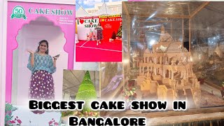 50th Annual cake show in Bangalore 2024 | palace ground(Jayamahal) | #cakeshow #nammabengaluru