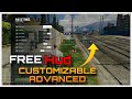 FREE Pro FiveM HUD! (ADVANCED HUD) Complete Vehicle & Status [ESX/QBCore] | part6