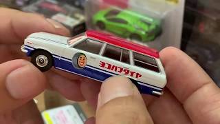 Stunning Datsun 510 Bluebird Van by TLV, Tomica LV-81d  (Yokohama Tire)