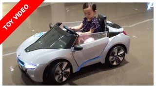 Summer Testing the BMW I8 Remote Control Ride On Kids Car @ Toy Kingdom