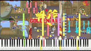 Golden Axe - Turtle Village 2 [MIDI SOUND]