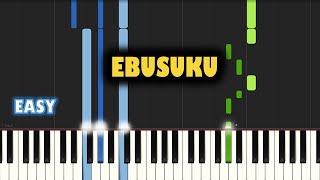 Kabza De Small - Ebusuku ft. Nkosazana Daughter | EASY PIANO TUTORIAL by SAPiano