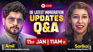 UK Latest Immigration Update- Live Q\u0026A with Mak25 Immigration firm