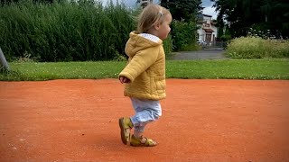 Laufen/Joggen lernen von den Kindern?.