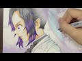 『鬼滅の刃』胡蝶しのぶ 描いてみた！【kimetsu no yaiba】drawing 《shinobu kocho》