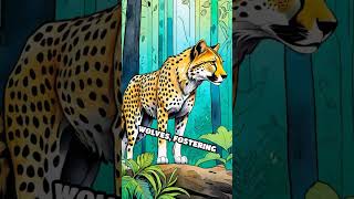 Cheetah-Wolf Hybrid: Nature's Elite Hunters #CheetahWolfHybrid, #hybridanimalshorts  #animalbattles