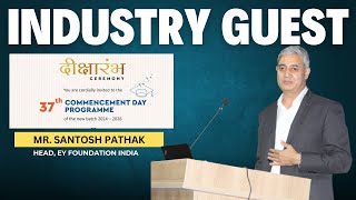 Mr. Santosh Pathak, Head, EY Foundation India | Industry Guest at BIMTECH | #bimtech