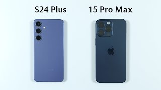 Samsung S24 Plus vs iPhone 15 Pro Max | SPEED TEST