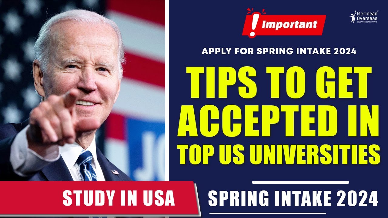 REVEALED!! Secret To Get Accepted In Top USA University | University ...