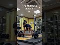 170 kg pause deadlift