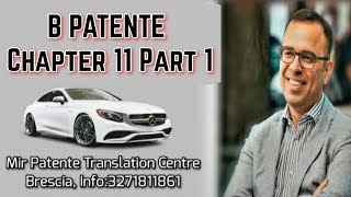 B Patente (Driving Licence) Chapter 11 Part 1