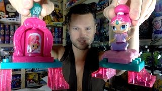 Mega Bloks Shimmer and Shine Shimmer Vanity Building Set Unboxing Review