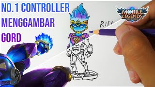 Cara Menggambar Lesley Versi Chibi Hero Mobile Legends By