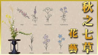 插花教學｜花藝課程｜來自《萬葉集》的上古花材——秋之七草