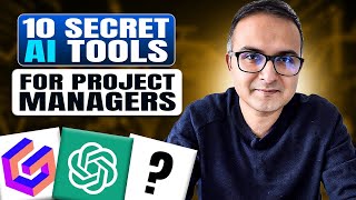 10 AI tools that 99% project managers DO NOT KNOW | AI for project managers | PMPwithRay