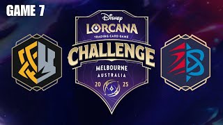 FEATURED MATCH DAY1 | RUBY SAPPHIRE vs. AMBER STEEL | Disney Lorcana AUSTRALIA 2025