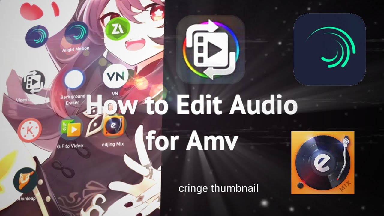 Edit Audio For Amv Tutorial Youtube
