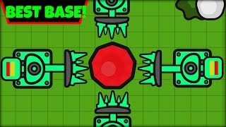 ZOMBS.IO BEST BASE EVER! | EMERALD BASE AT WAVE 1 | SOLO BASE (zombs.io update)