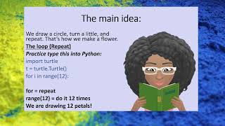 Python Lesson #11: Draw a Flower with Python Turtle