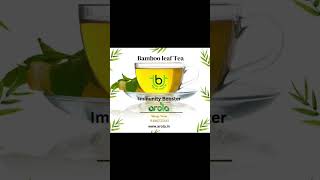 Arola bamboo leaf tea sip it feel it