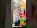 unboxing new unicorn scratch paper note and multi colour pen