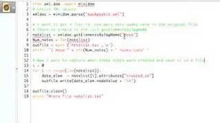 XML attributes and node array using python minidom