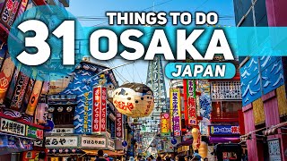 Best Things To Do in Osaka Japan 2024 4K