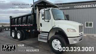 2009 Freightliner M2-106 6X6 Tandem Axle Dump Truck