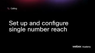 Set up and configure single number reach