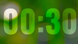 30 Second Countdown Timer in (4k)