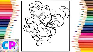 Cat Bee vs Candy Cat Coloring Pages/Poppy Playtime/Elektronomia - Energy/Sky High [NCS Release]